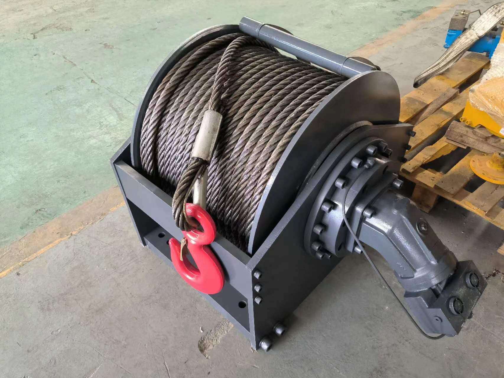 13Ton Hydraulic Winch Delivery to ABU Dhabi Ports, UAE Successfully On July 20th