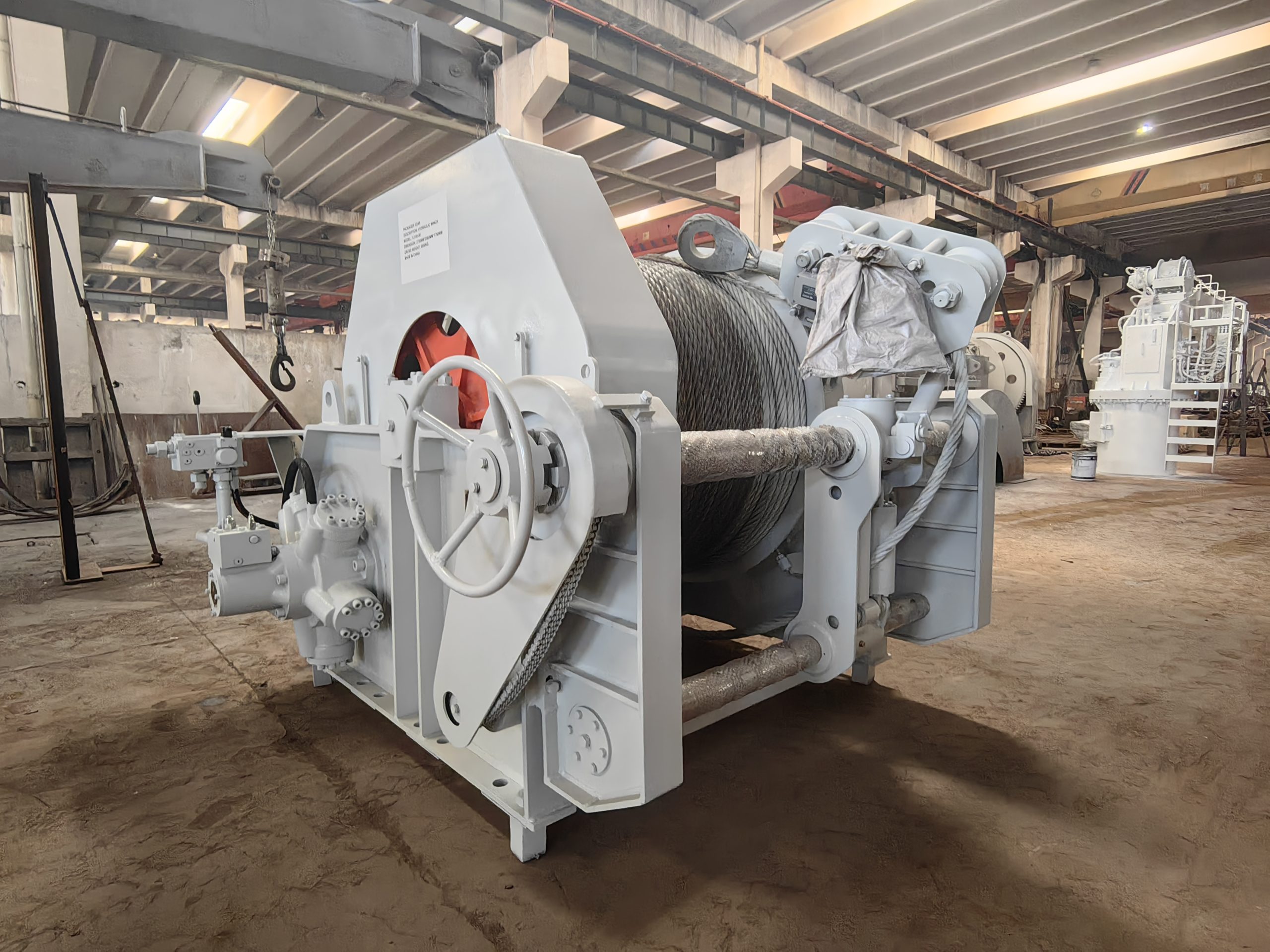 4-Point Hydraulic Mooring Winch System Delivered to South Africa